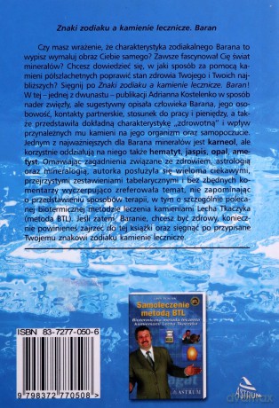 Baran znaki zodiaku a kamienie lecznicze [KSIĄŻKA]