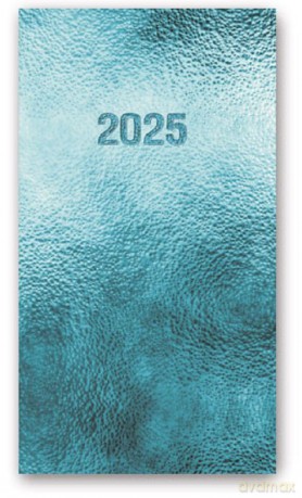 Kalendarz 2025 A6 tygodniowy soft Szyba [KALENDARZ]