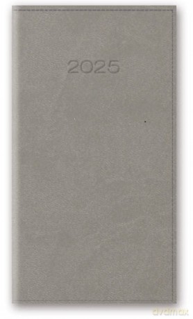 Kalendarz 2025 A6 tygodniowy vivella szary [KALENDARZ]