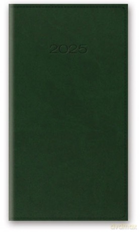 Kalendarz 2025 A6 tygodniowy vivella zielony [KALENDARZ]