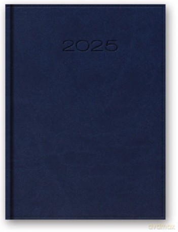 Kalendarz 2025 B5 tygodniowy vivella niebieski [KALENDARZ]