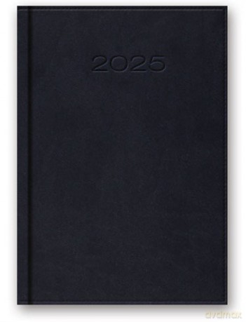 Kalendarz 2025 B6 dzienny vivella granat [KALENDARZ]