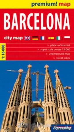 Barcelona 1:16 000 city map [KSIĄŻKA]