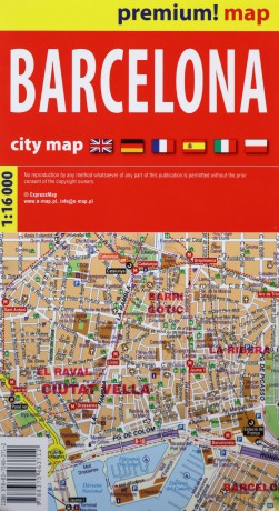 Barcelona 1:16 000 city map [KSIĄŻKA]