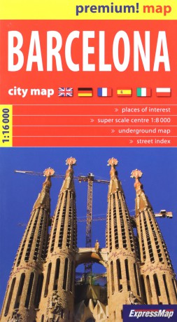 Barcelona 1:16 000 city map [KSIĄŻKA]