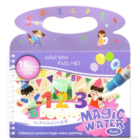 Magic Water Book Alphanumer [KSIĄŻKA]
