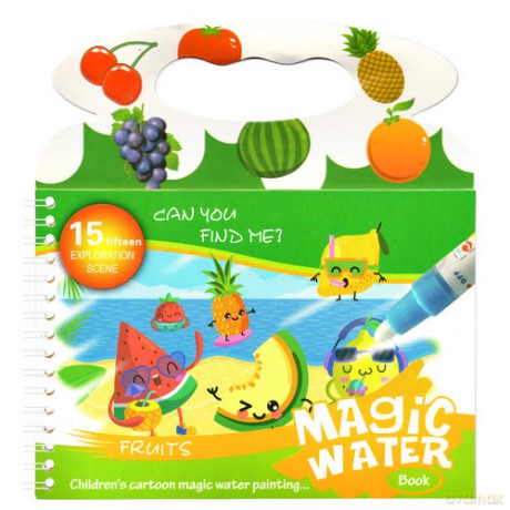 Magic Water Book Fruits [KSIĄŻKA]