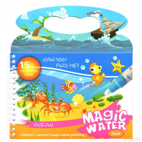 Magic Water Book Ocean [KSIĄŻKA]