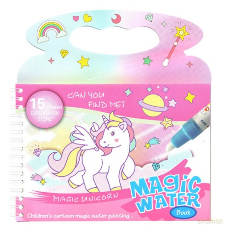 Magic Water Book Unicorn [KSIĄŻKA]