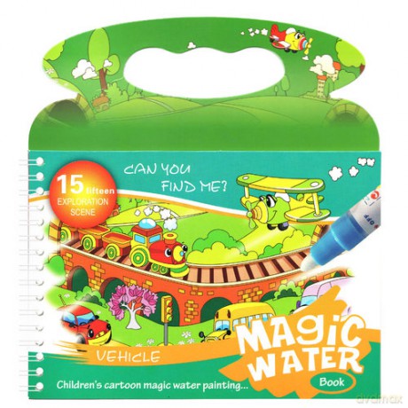 Magic Water Book Vehicle [KSIĄŻKA]