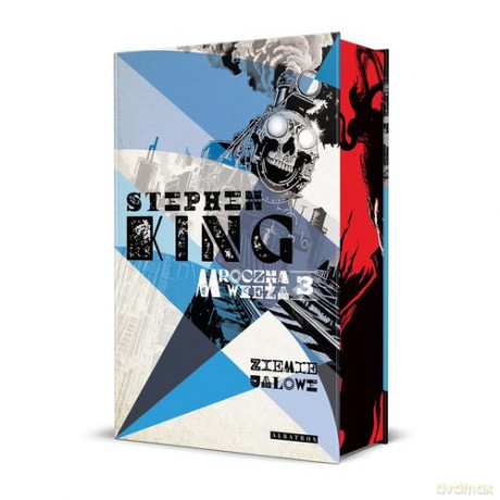 Mroczna Wieża III Ziemie jałowe (barwione krawędzie) - Stephen King [KSIĄŻKA]