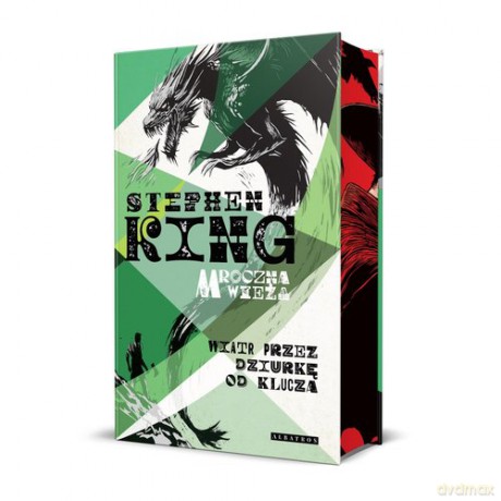 Mroczna Wieża: Wiatr przez dziurkę od klucza (barwione krawędzie) - Stephen King [KSIĄŻKA]