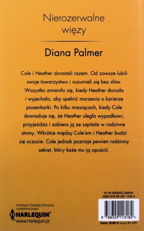 Nierozerwalne więzy - Diana Palmer [KSIĄŻKA]