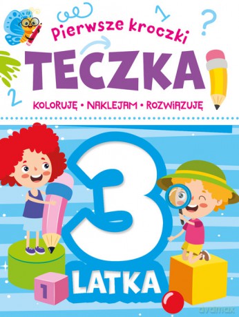 Pierwsze kroczki. Teczka 3-latka [KSIĄŻKA]