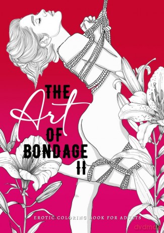 The Art of Bondage 2 | erotic coloring book for adults - Monsoon Publishing [KSIĄŻKA]