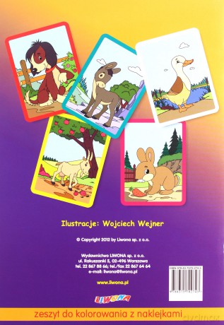 Baw się kolorowo - Zwierzęta domowe [KSIĄŻKA]
