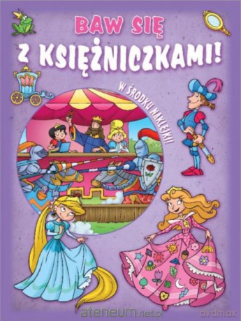 Baw się z księżniczkami - fioletowa [KSIĄŻKA]