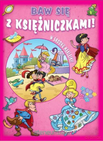 Baw się z księżniczkami - różowa [KSIĄŻKA]