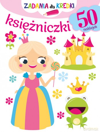 Zadania dla kredki. Księżniczki [KSIĄŻKA]