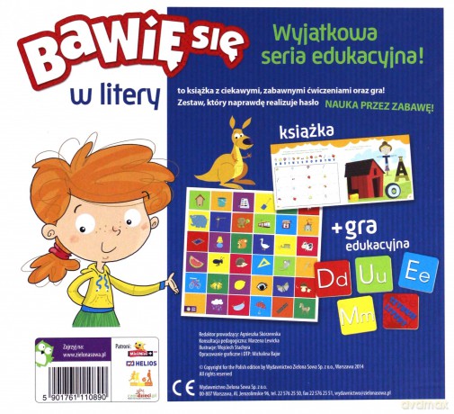 Bawię się w litery [KSIĄŻKA]+[GRA]