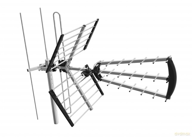 Antena DVB-T Virga + FILTR LTE UHF/VHF polaryzacja pozioma/pionowa LTC