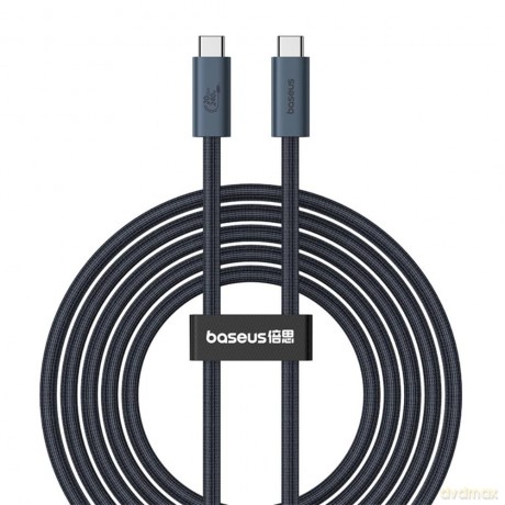 Baseus kabel Flash 2 USB4 Full-Featured Charging Cable USB-C to USB-C 240W 5.9ft Cluster czarny