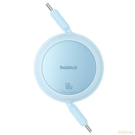 Baseus kabel Free2Pull Mini Charging Cable USB-C to USB-C 60W 1m niebieski