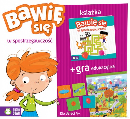 Bawię się w spostrzegawczość [KSIĄŻKA]+[GRA]