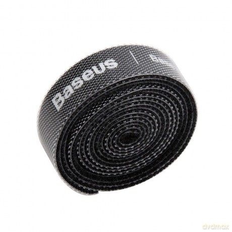 Baseus taśma rzepowa organizer 50cm czarna