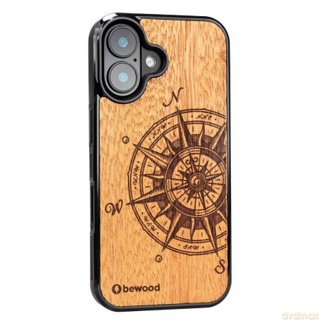 Bewood nakładka do iPhone 16 6,1 Traveler Merbau