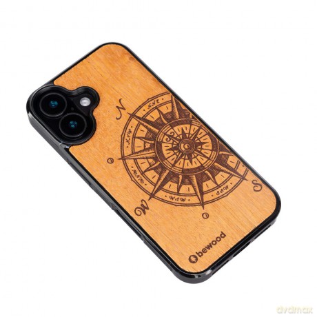 Bewood nakładka do iPhone 16 6,1 Traveler Merbau