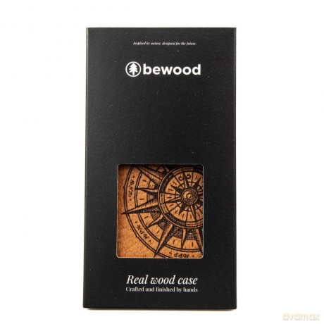 Bewood nakładka do iPhone 16 6,1 Traveler Merbau