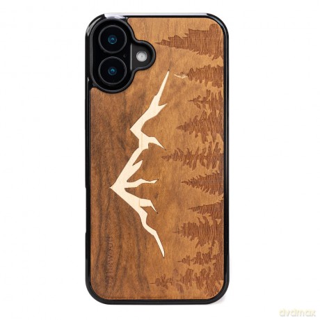Bewood nakładka do iPhone 16 Plus 6,7 Góra Imbuia