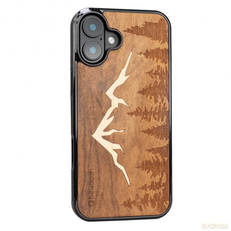 Bewood nakładka do iPhone 16 Plus 6,7 Góra Imbuia