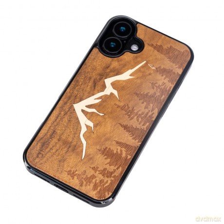 Bewood nakładka do iPhone 16 Plus 6,7 Góra Imbuia