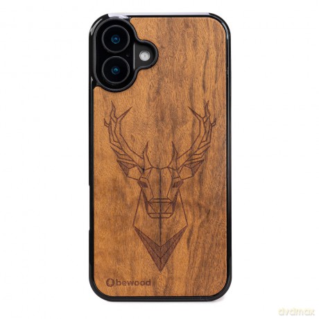 Bewood nakładka do iPhone 16 Plus 6,7 Jeleń Imbuia