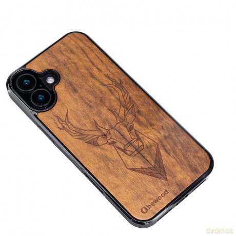 Bewood nakładka do iPhone 16 Plus 6,7 Jeleń Imbuia