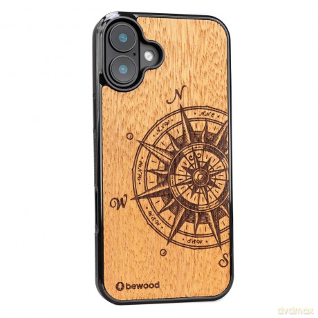 Bewood nakładka do iPhone 16 Plus 6,7 Traveler Merbau