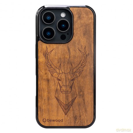Bewood nakładka do iPhone 16 Pro 6,3 Jeleń Imbuia