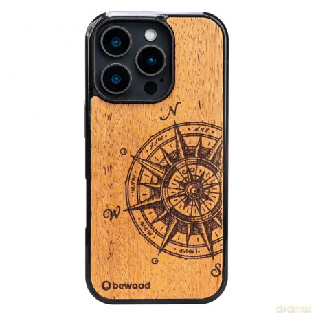 Bewood nakładka do iPhone 16 Pro 6,3 Traveler Merbau