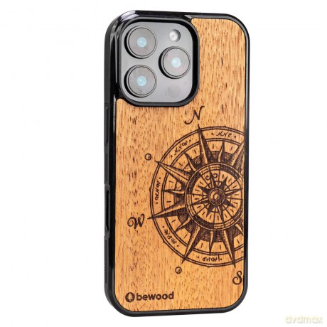 Bewood nakładka do iPhone 16 Pro 6,3 Traveler Merbau