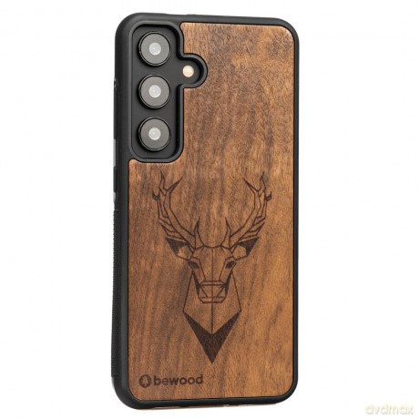Bewood nakładka do Samsung Galaxy S24 Jeleń Imbuia