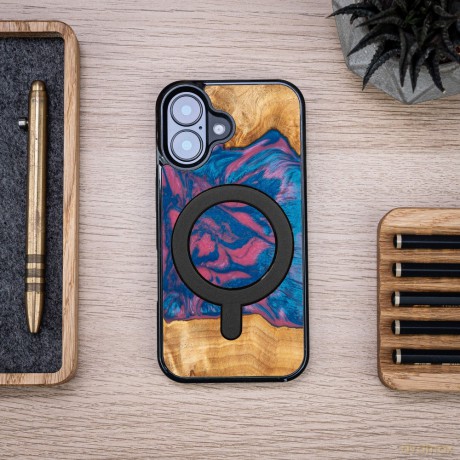Bewood nakładka Unique do iPhone 16 6,1 Neons Vegas z MagSafe