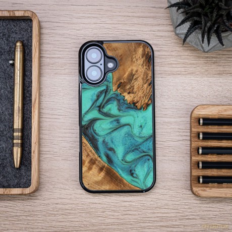 Bewood nakładka Unique do iPhone 16 6,1 Turquoise