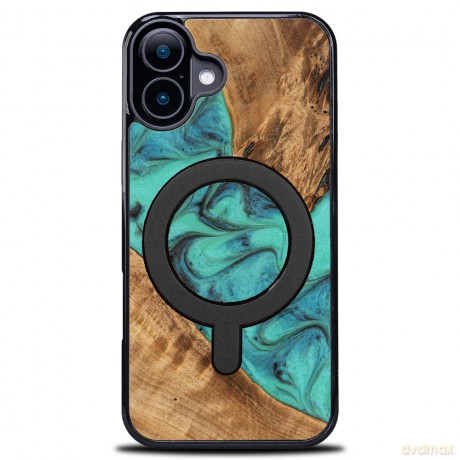 Bewood nakładka Unique do iPhone 16 6,1 Turquoise z MagSafe