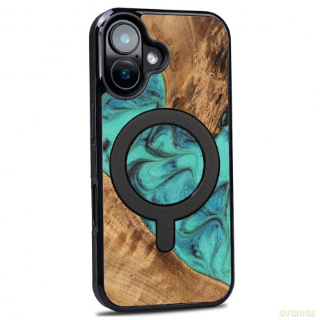 Bewood nakładka Unique do iPhone 16 6,1 Turquoise z MagSafe