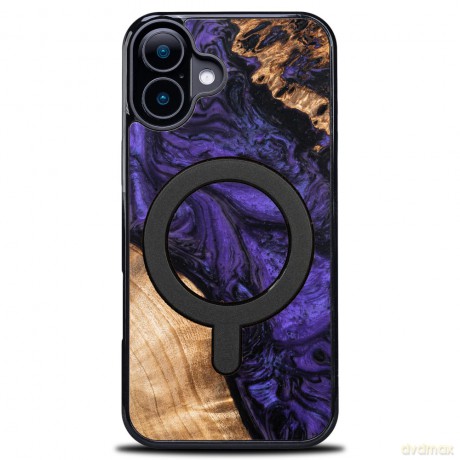 Bewood nakładka Unique do iPhone 16 6,1 Violet z MagSafe