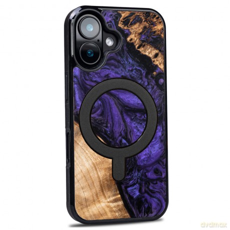 Bewood nakładka Unique do iPhone 16 6,1 Violet z MagSafe