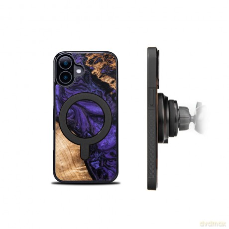 Bewood nakładka Unique do iPhone 16 6,1 Violet z MagSafe