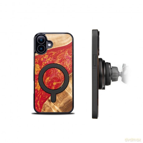 Bewood nakładka Unique do iPhone 16 Plus 6,7 Neons Paris z MagSafe